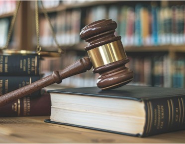 Attorney and justice themed imagery